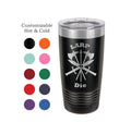 LARP or Die Engraved Tumbler, DND Mug, Gamer Gift