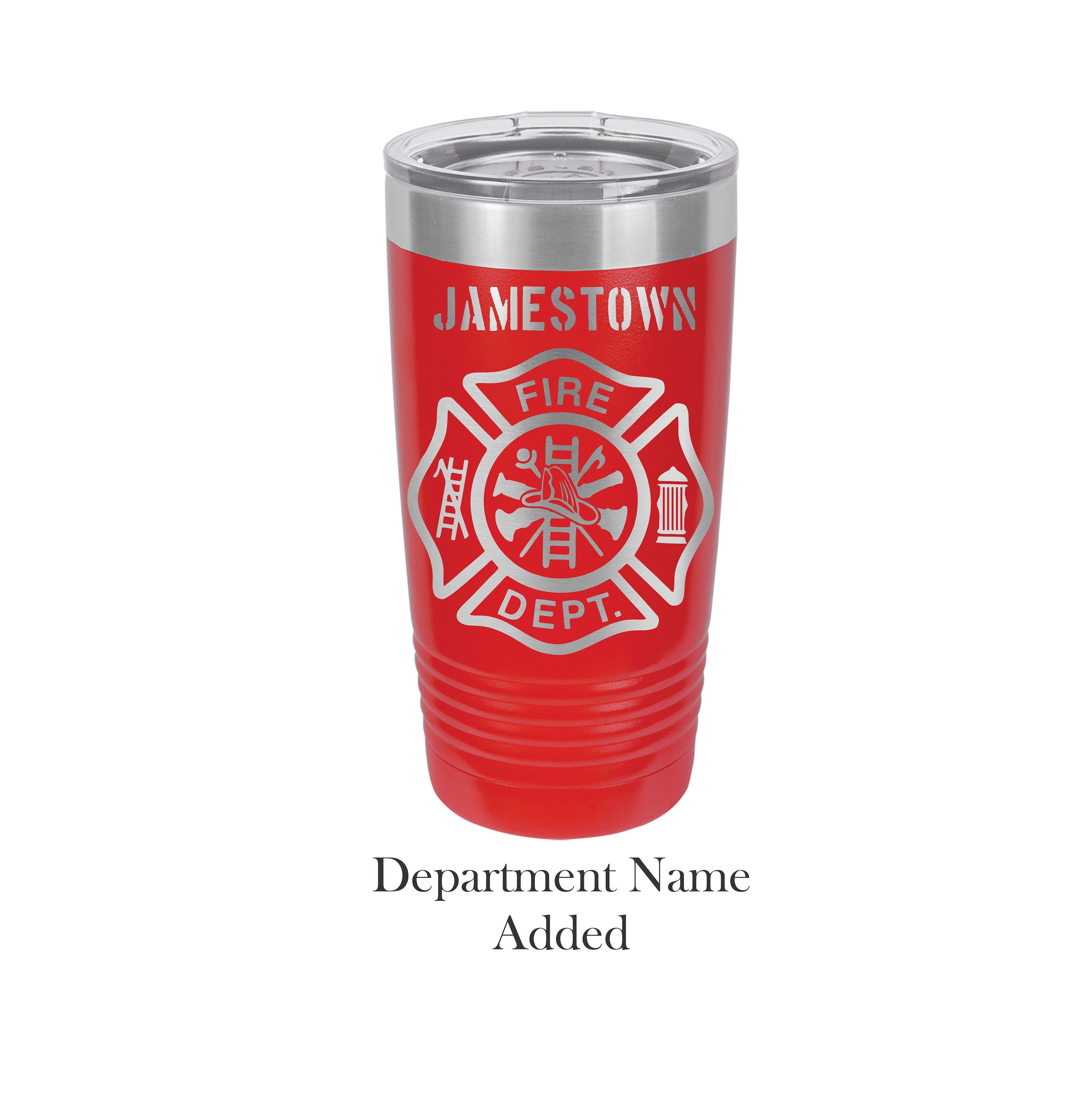 Firefighter 20 oz Customizable Tumbler