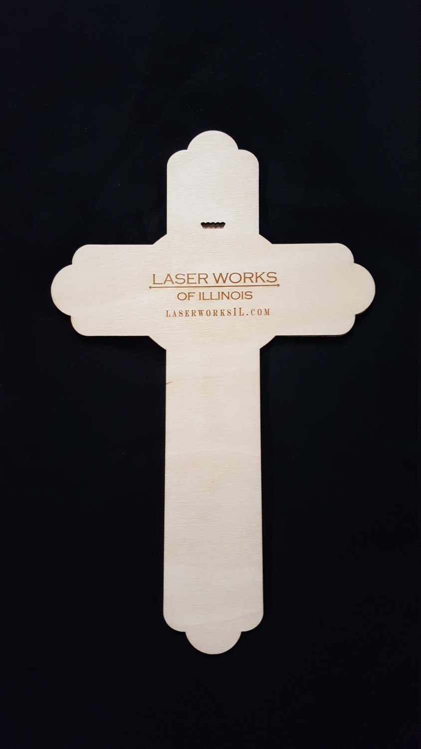 Western Themed Wooden Cross Wall Hanging