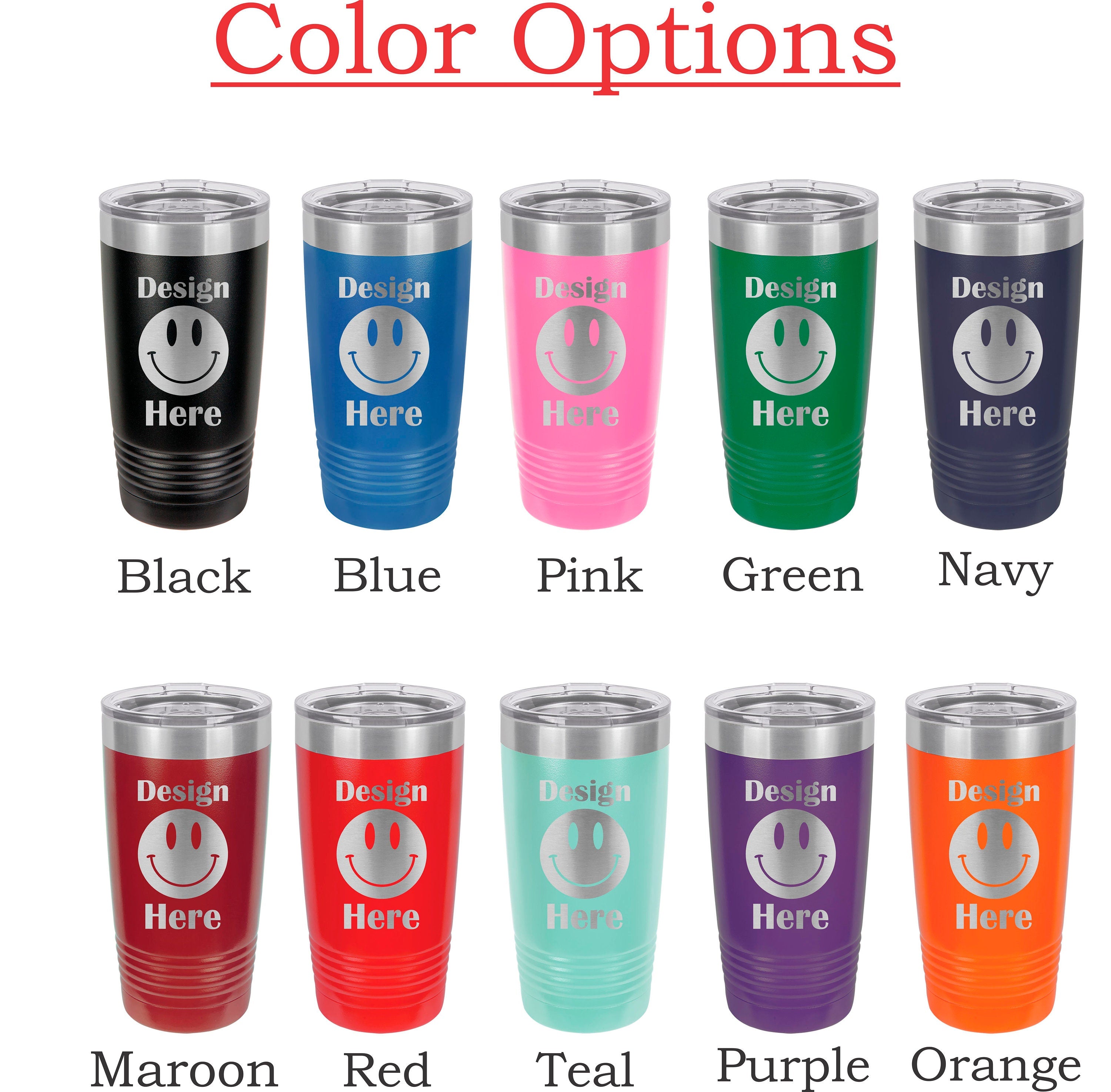 I Bleed Green 20 oz Customizable Tumbler