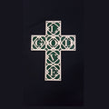 Love God Wooden Cross Wall Decor- Laser cut, birch wood