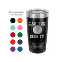 Volleyball Tumbler, Senior Volleyball Gift, Stainless Steel, 20 oz, Custom Engraved