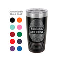 Forensic Scientist Tumbler Pathologist Mug Criminologist Science Cup Crime Investigator