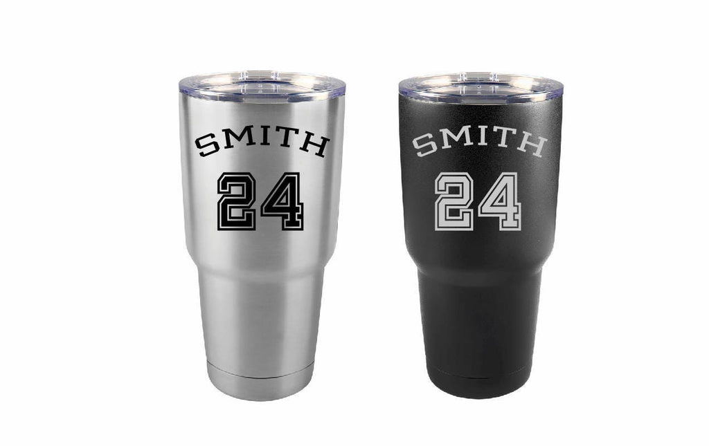 Golf Tumbler, Golf Fore Life, Stainless Steel, 30 oz, Custom Engraved, Sports, Golfer, Golfing, Gift
