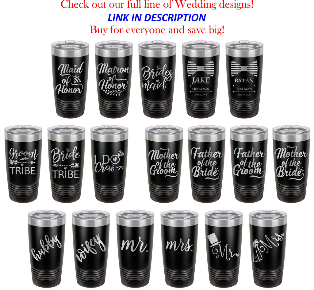 Mother of the Groom Mug, Mother of the Groom Gift, Groom's Mom, Parents Gift, Wedding Tumbler, Custom Engraved, Yeti