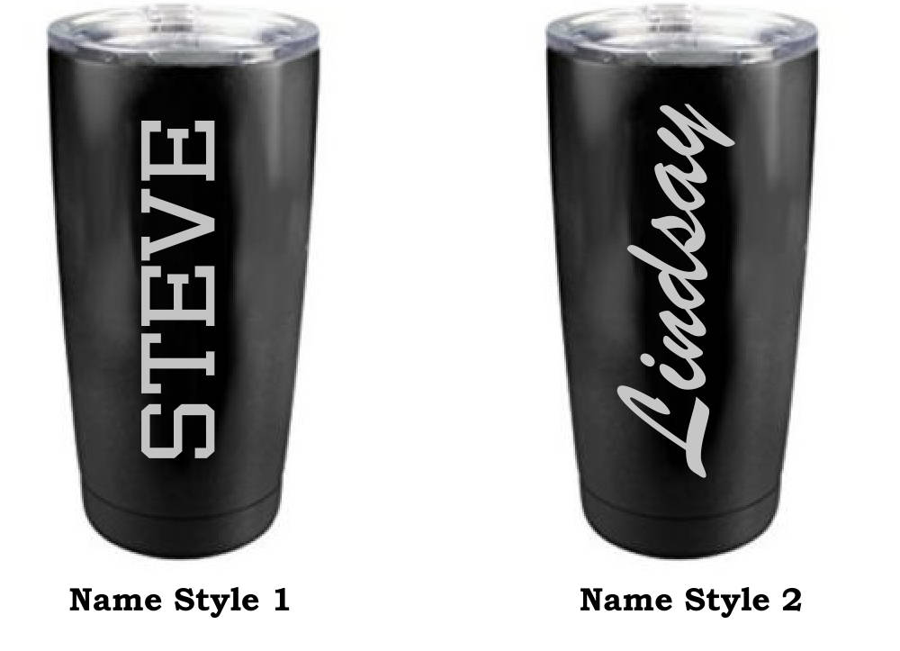 American Flag Tumbler,  Soldiers and Flag, Military Tumbler, Stainless Steel, 20 oz, Custom Engraved, Patriotic Tumbler, USA