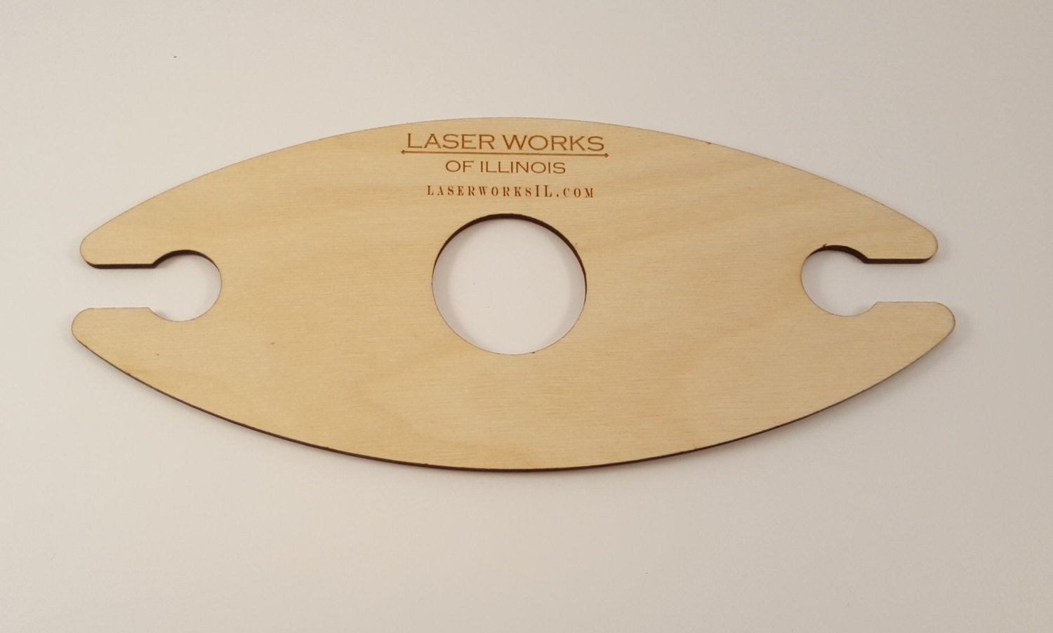 Engraved Wooden Wine Butler, 2-Glass Romantic Gift