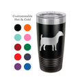 Goat Tumbler, Stainless Steel 20 oz Engraved Custom Tumbler- Show Goats, Boer Goats, Yeti