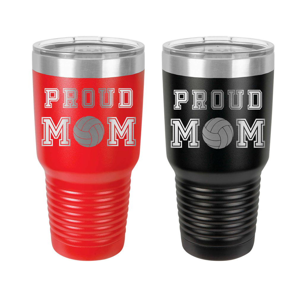 Volleyball Mom, Sports Mom Gift, Proud Mom Tumbler, Volleyball Player, Mom Gift, Gift for Mom