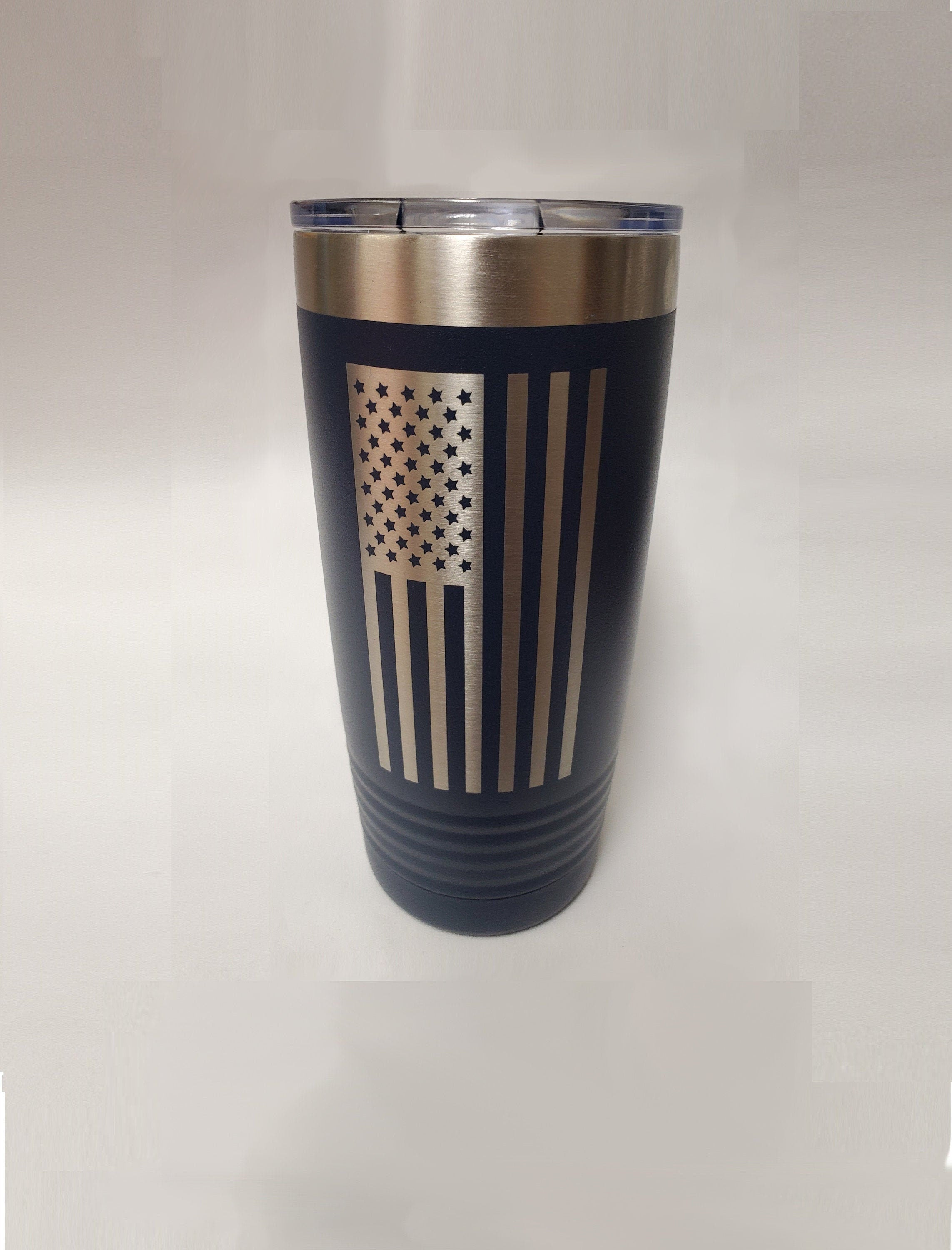 American Flag 20 oz Customizable Tumbler