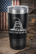 Dont Tread on Me 20 oz Customizable Tumbler