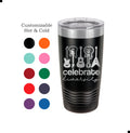 Guitar Tumbler Celebrate Diversity Guitar Player Gift Musician Mug Acoustic Guitar Yeti Custom Laser Engraved Guitarist Cup