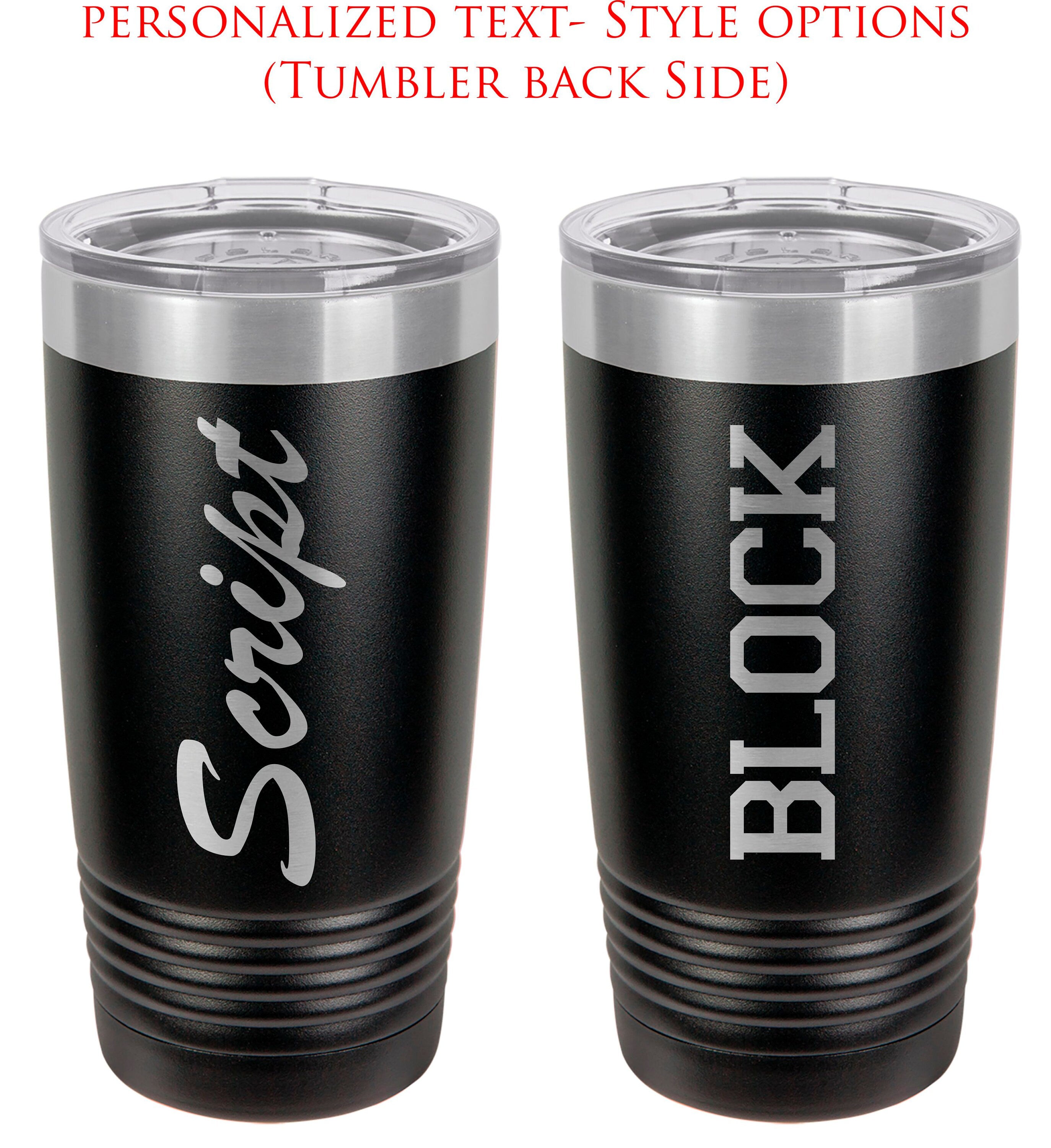 Firefighter 20 oz Customizable Tumbler