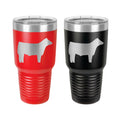 Show Steer Tumbler Livestock Mug Cattle To Go Cup 30 oz Engraved Custom Tumbler County Fair FFA 4H