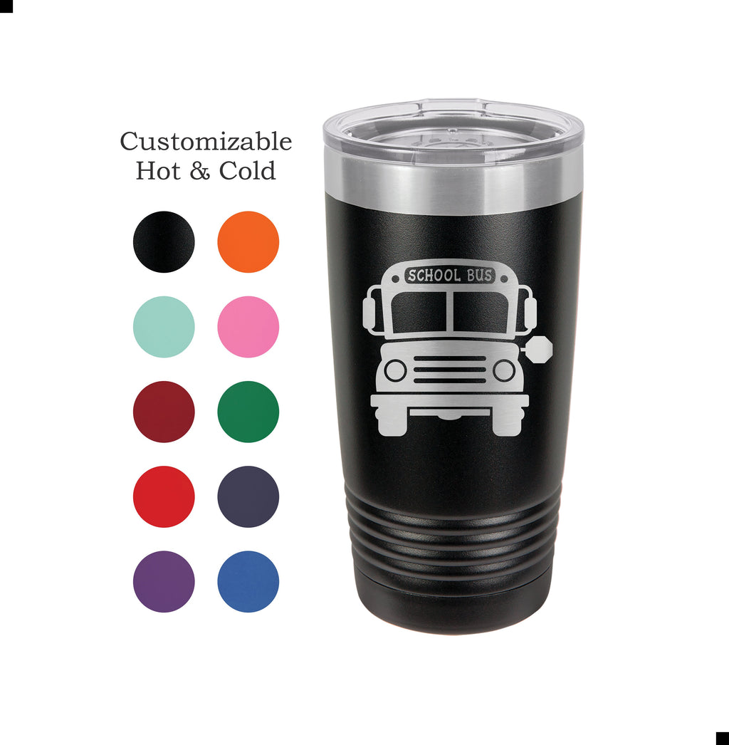 School Bus Driver Gift , Gift for Bus Driver, School Bus Driver, 20 oz Personalized Tumbler, Bus Driver Yeti, Driver Appreciation, thank you