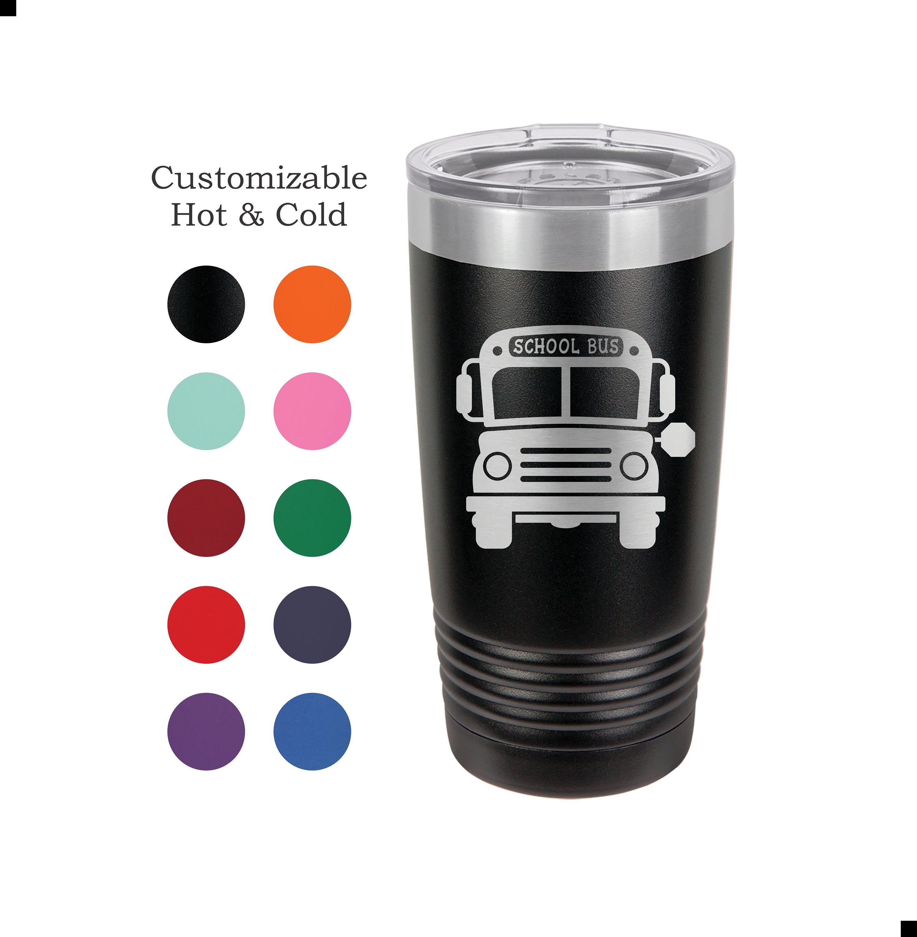 School Bus Driver Gift , Gift for Bus Driver, School Bus Driver, 20 oz Personalized Tumbler, Bus Driver Yeti, Driver Appreciation, thank you