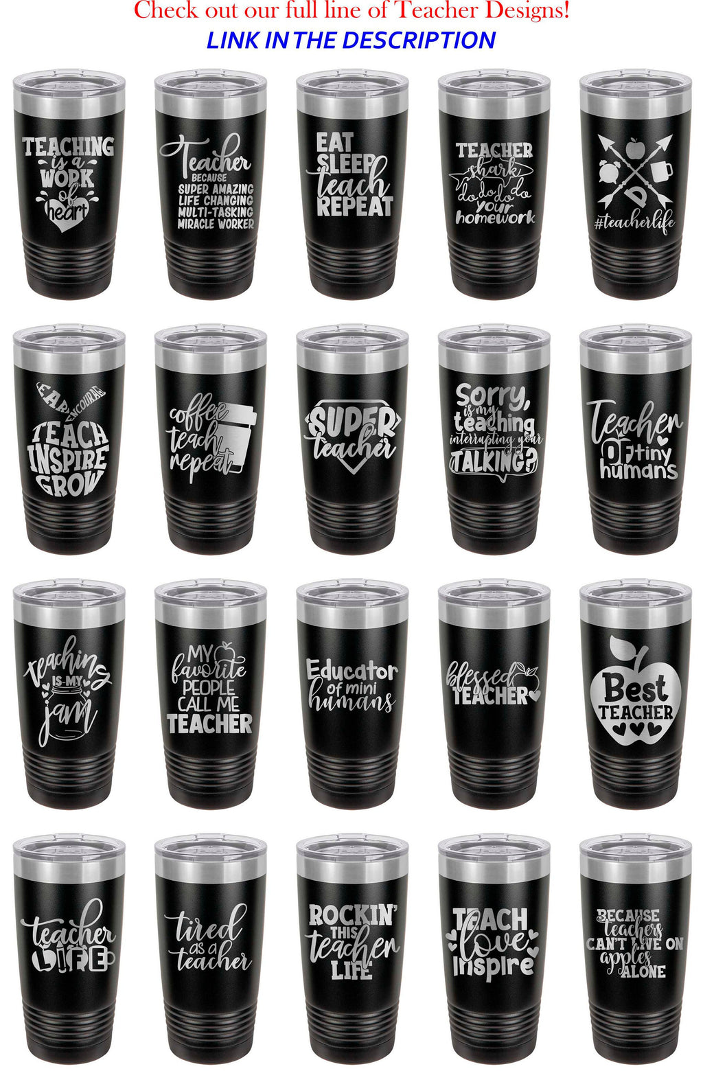 Teacher Tumbler, Super Teacher, Gift for Teacher, Teacher Appreciation, Teacher Coffee Mug